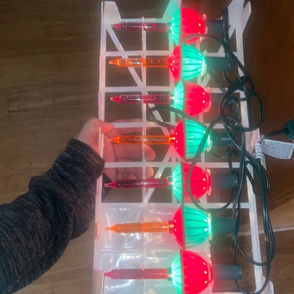 NOMA BUBBLE LIGHTS String of 7 Midwest of Cannon Falls - Picture 4 of 8